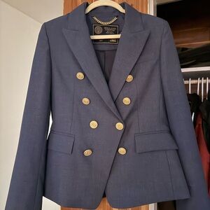 Holland Cooper Knightsbridge Blazer - denim